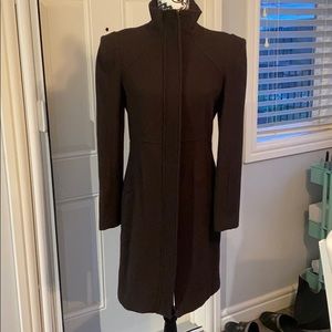 SISLEY brown wool coat